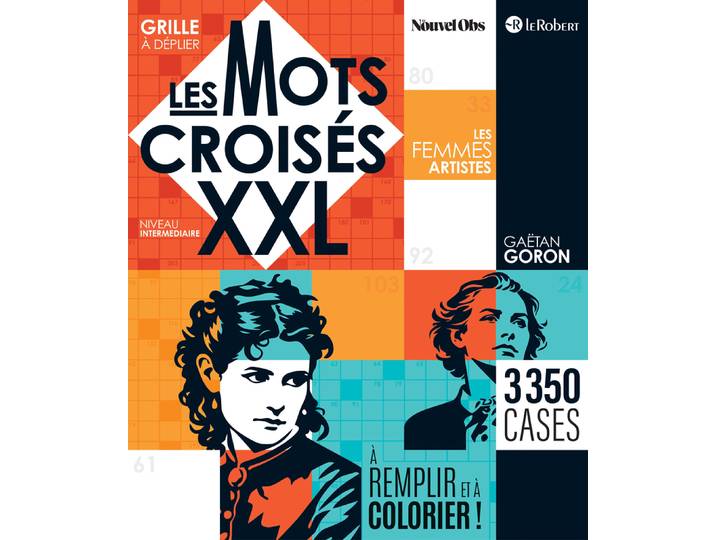 Les mots croisés XXL - Les femmes artistes (Carte)