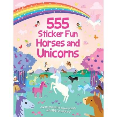 555 Sticker Fun - Horses and Unicorns Activity Book, Taschenbuch von Oakley Graham, Pan macmillan Ltd., 978-1-78700-849-6