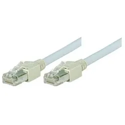 Tecline Patchkabel SF/UTP, Cat 5e, grau, 20,0 m halogenfrei, mit Draka-Kabel und Hirosesteckern TM11 (bisher (SF/UTP, CAT5e, 20 m), Netzwerkkabel