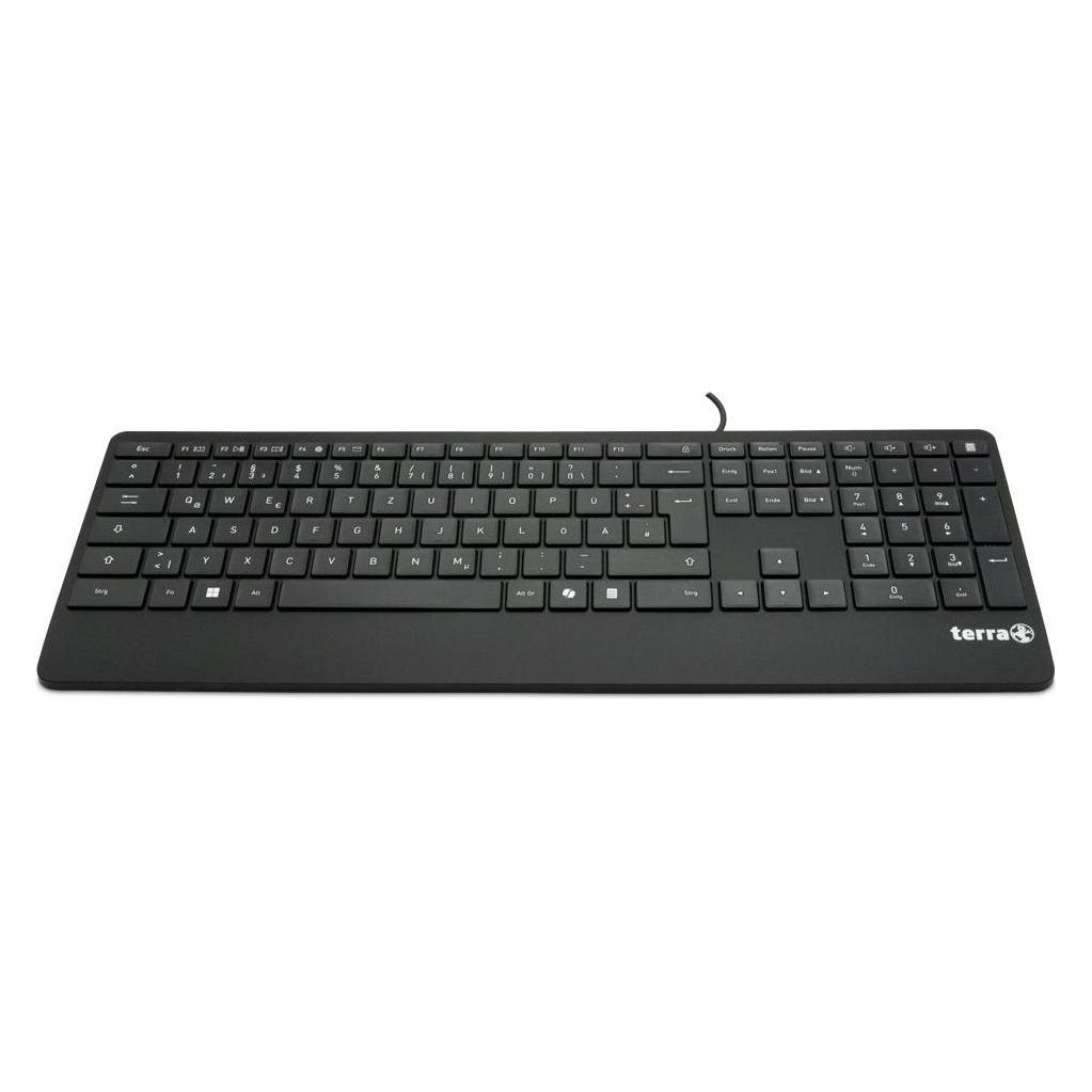 Wortmann TERRA Keyboard 4000 Corded (DE) USB black Copilot QWERTZ (DE, Kabelgebunden) (2810756)