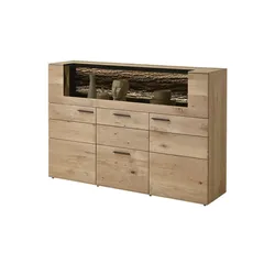 HARTMANN Highboard  Runa ¦ holzfarben ¦ Maße (cm): B: 173 H: 116 T: 44.0