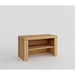 Elfo Garderobenbank Brest Holz Braun Buche