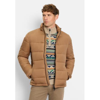 Outdoorjacke OLYMP "OLYMP Outerwear, Jacke", Herren, Gr. XL, braun (nougat), 100% Polyester, Jacken Outdoorjacke