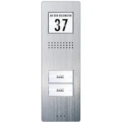 Modern-Electronics, Klingel + Türsprechanlage, Türsprechanlage 1Fam. ADV220 (Kabelgebunden)