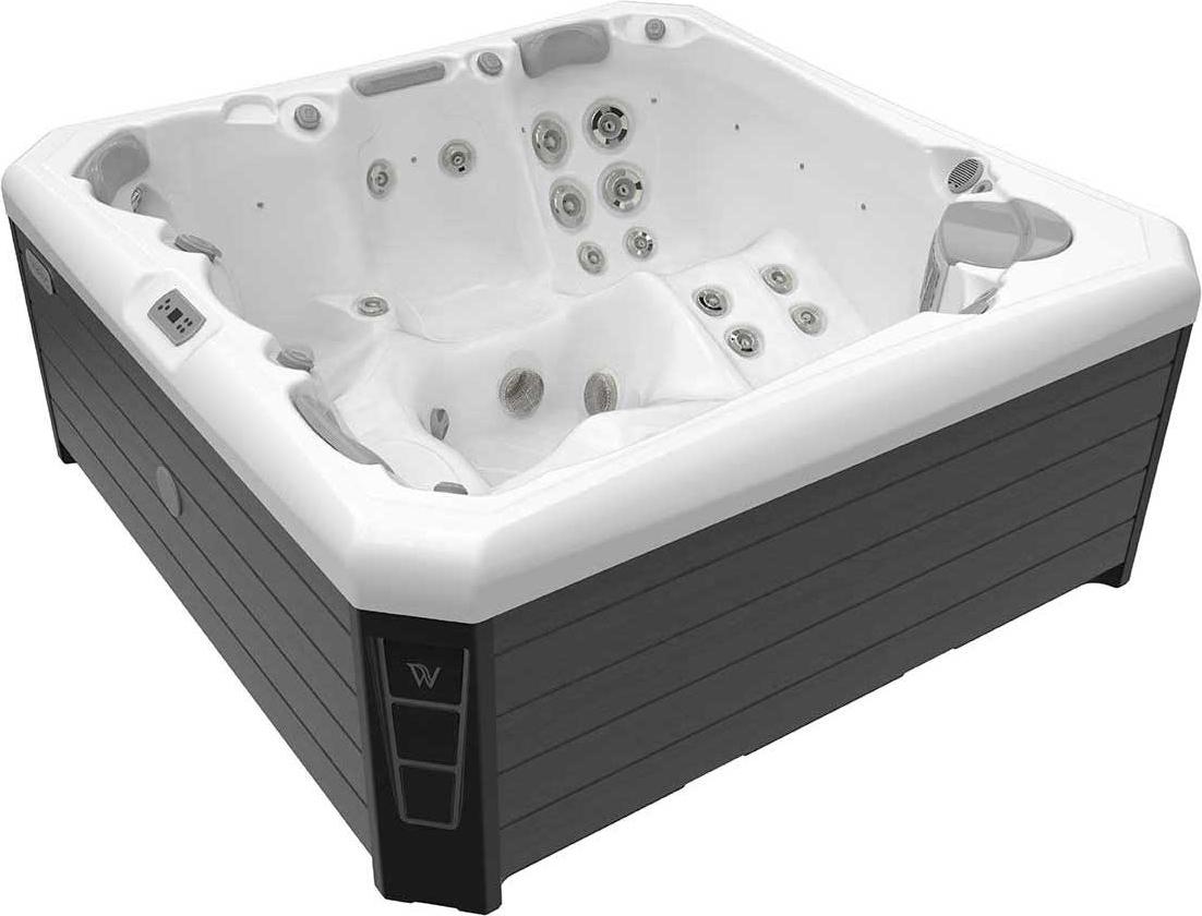 Wellis Palermo Life Whirlpool Außenwhirlpool 218x218x90cm für 6 Personen inkl. Thermocover