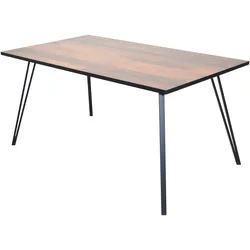 Möbel Direkt Online, Esstisch, Alma (90 x 160 x 76 cm)