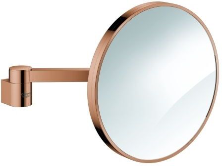 Grohe Selection Kosmetikspiegel 41077DA0 7-fache Vergrößerung, Wandmontage, ohne Beleuchtung, warm sunset