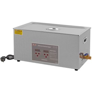 DEMA Ultraschallreinigungsgerät DUR2200H, 22,0 Liter, mit Timer, Heizung und Ablasshahn