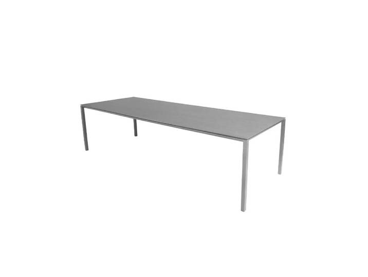 Cane-line Pure Esstisch Basalt Grau-Hellgrau 280x100 cm