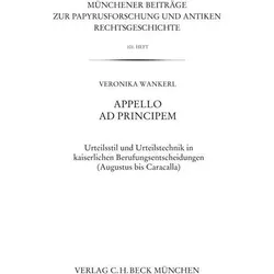 Appello ad principem, Sachbücher von Veronika Wankerl