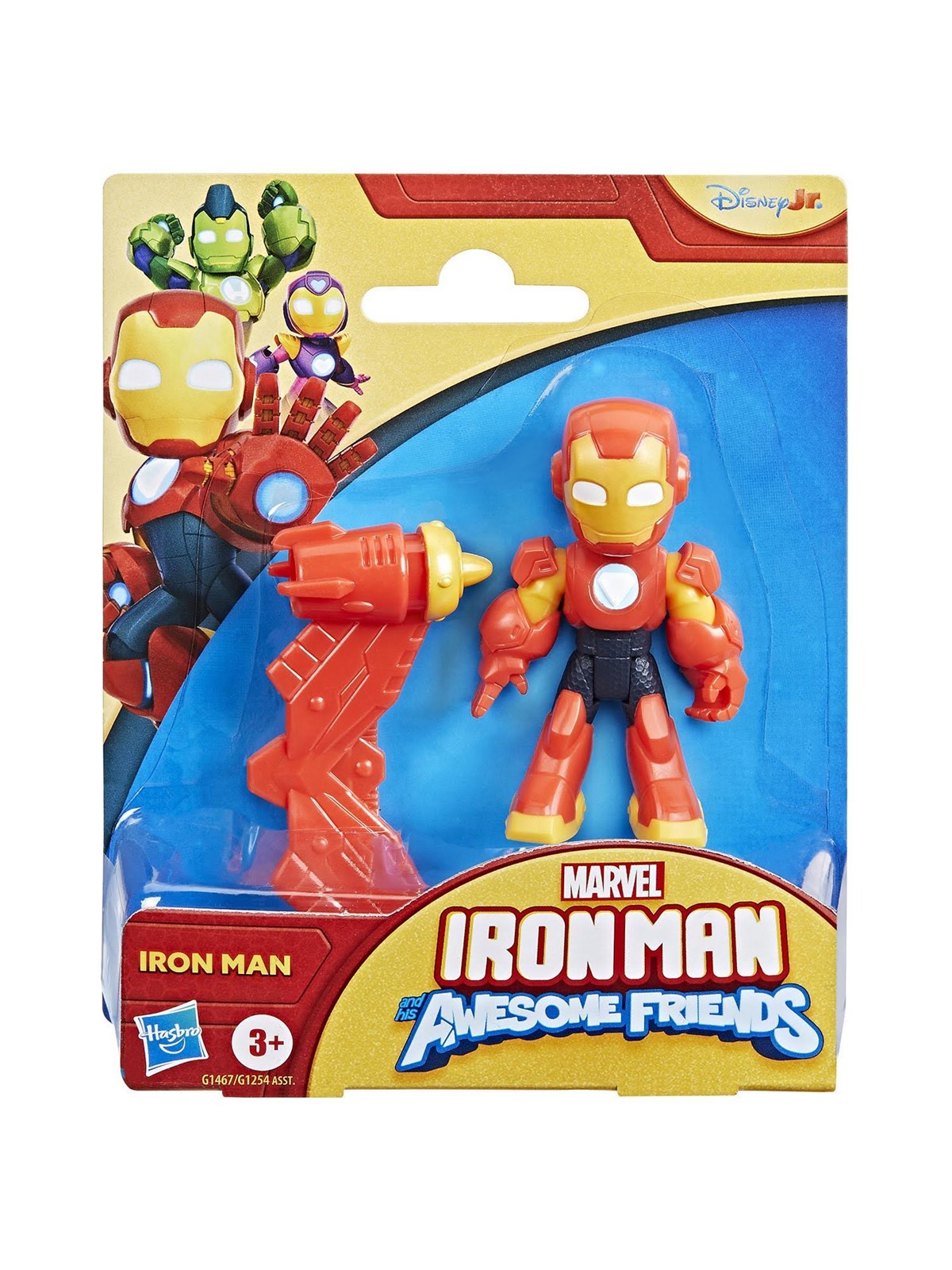 Marvel IM and AF 3in Figure Iron Man with Accessory