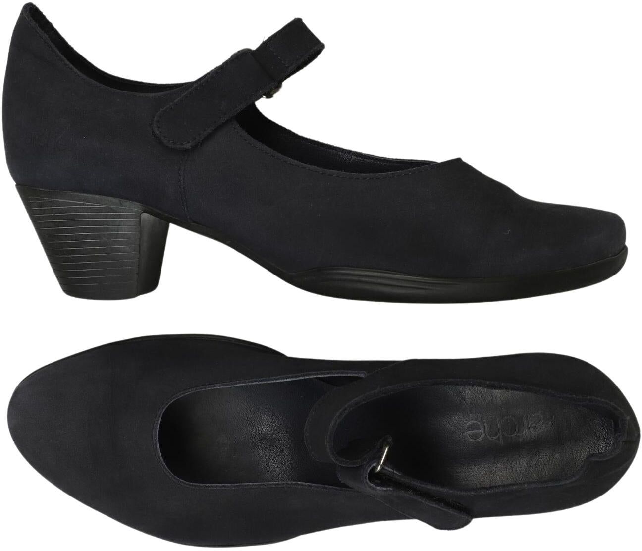 arche Damen Pumps, Marineblau, Gr. EU 40.5, Leder - Second Hand