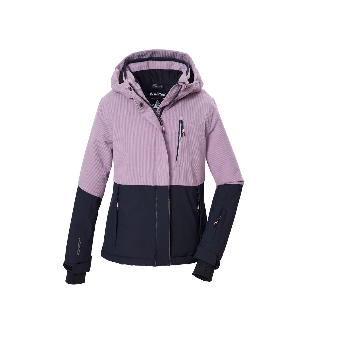 killtec KSW 190 Girls Ski Jacket hellorchidee (00484) 152 44786-000-00484-152