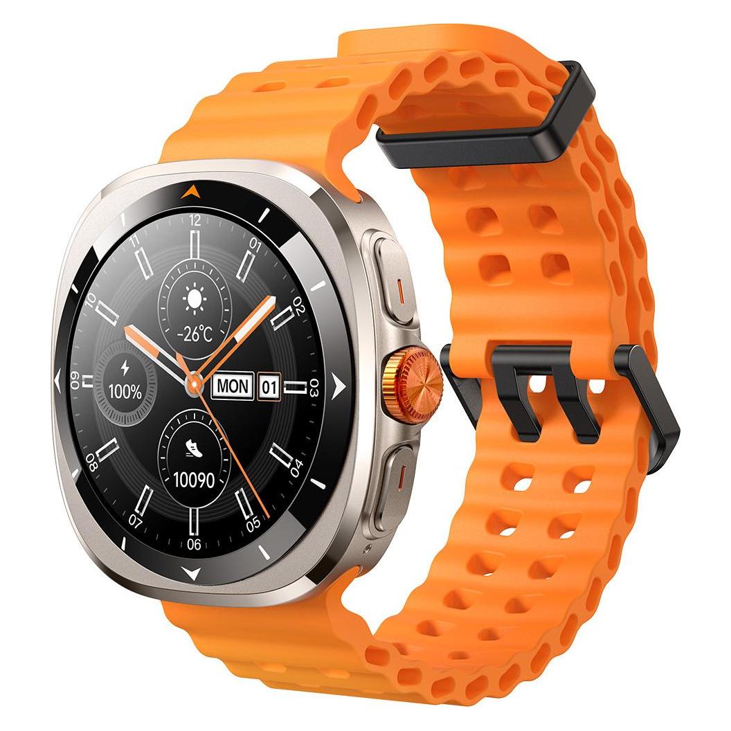 Joyroom Venture Series JR-FV2 Smart Watch (Answer/Make Call) - Vitality Orange (47.50 mm, ohne SIM) (JR-FV2)