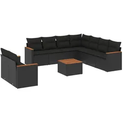 vidaXL, Gartenlounge, Teo (Mit Tisch)