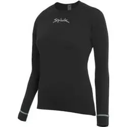 Spiuk, Herren, Velotrikot, Anatomisch geschnittenes Langarm-Trikot für Damen, schwarz (XS), Schwarz