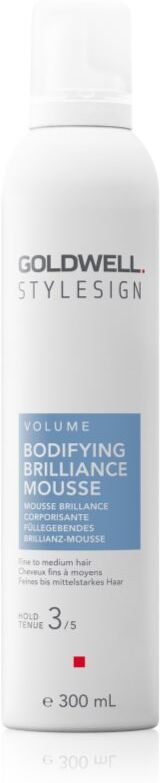 Goldwell StyleSign Bodifying Brilliance Mousse Haarverfestigungsmittel für Volumen und mittleren halt für strahlenden Glanz 300 ml