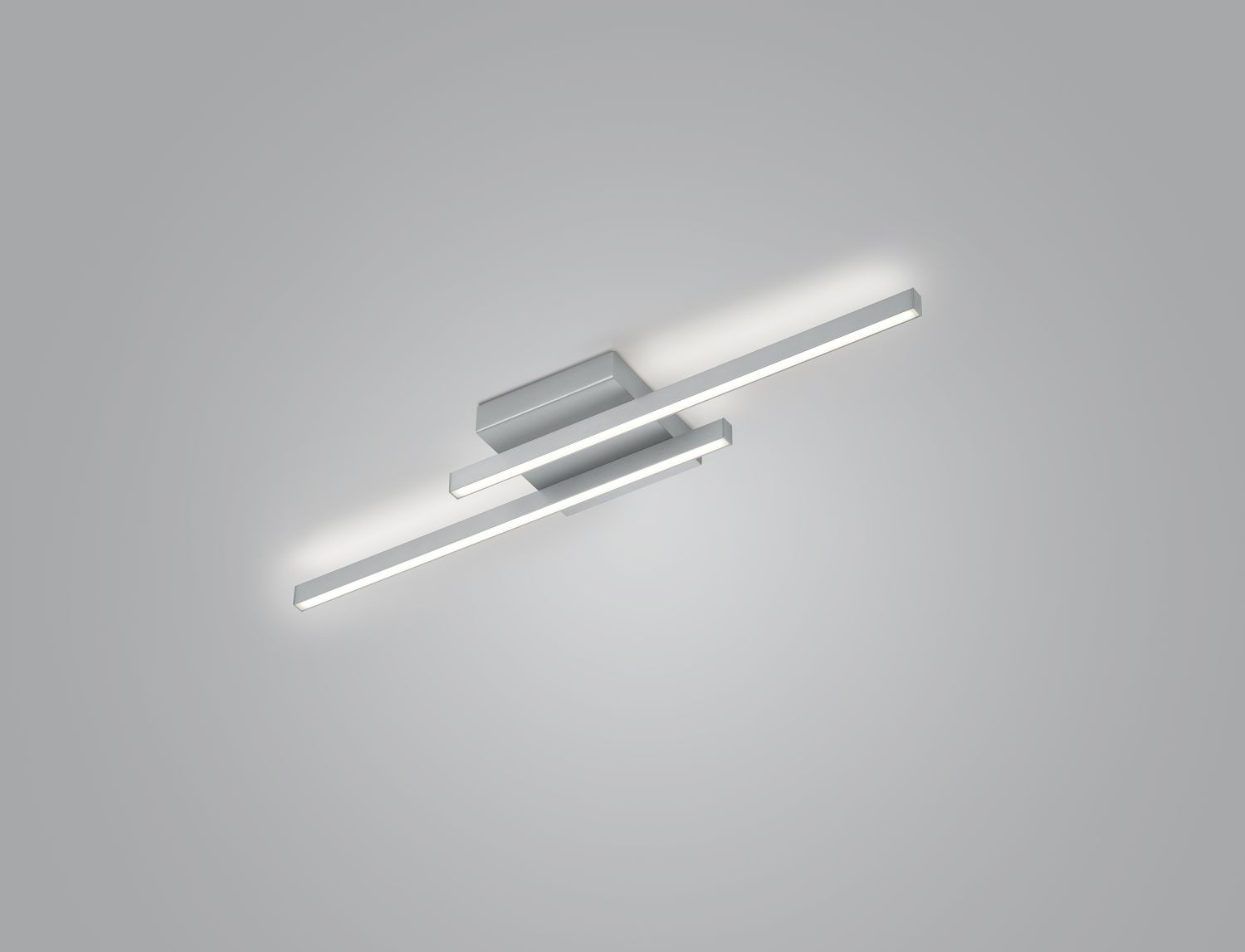 GKS Knapstein LED-Deckenleuchte NURI-2 Nickel 91.362.05 4250035830912