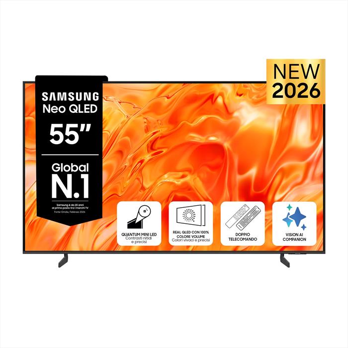 Samsung Smart Tv Mini Led 4k 50" Vision Ai Qe55qn70hauxzt-titan Gray