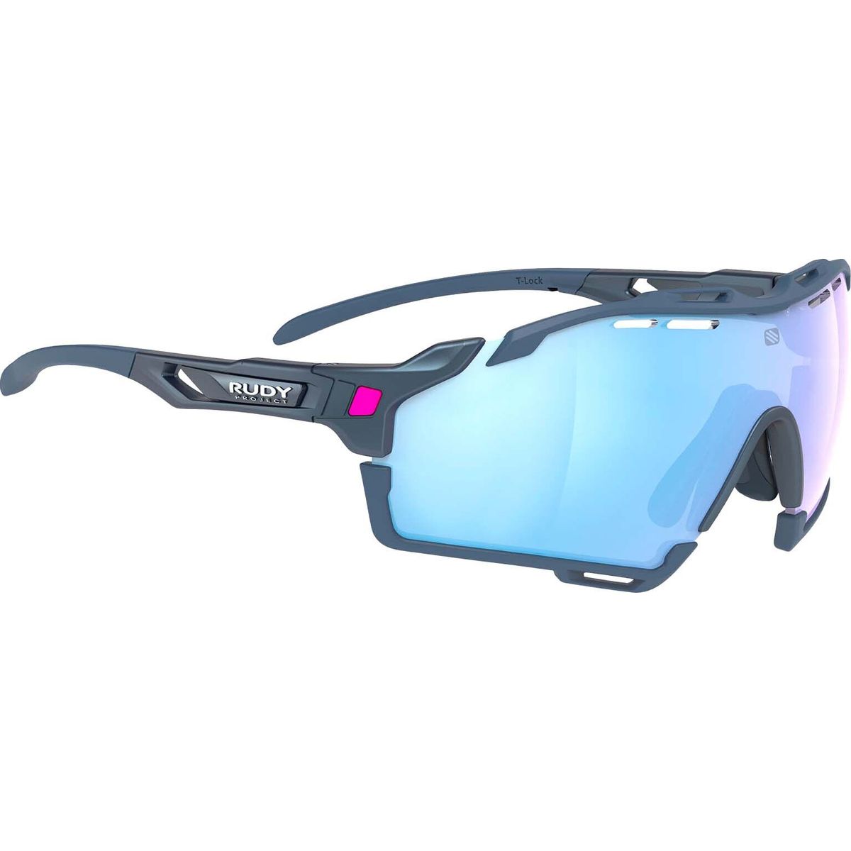 Rudy Project Cutline multilaser ice cosmic blue matte (bumpers included) (SP636894-S000-SP636894-S000)