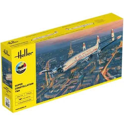 Heller STARTER KIT Super Constellation TWA