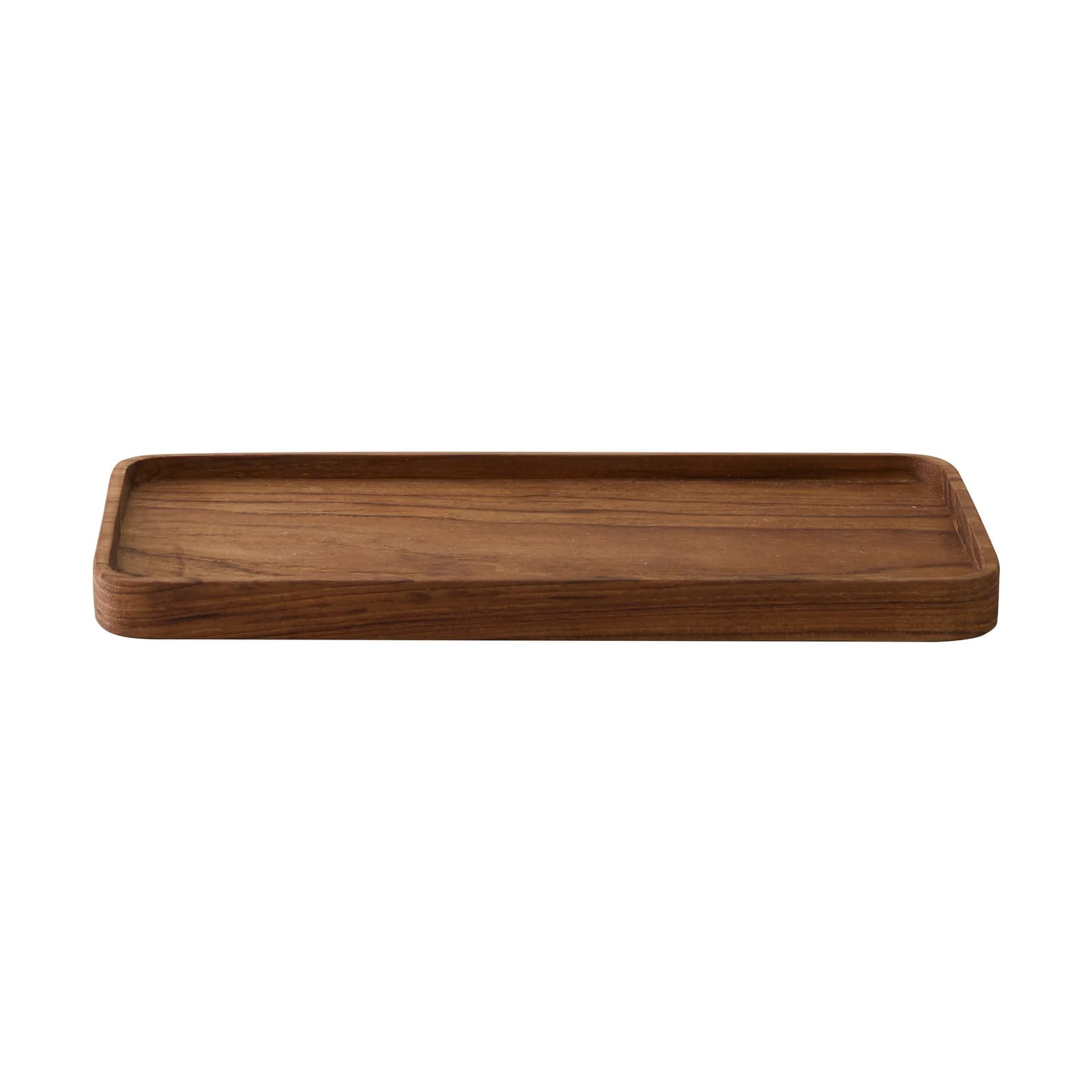 Tell Me More Teak dienblad Bruin 12,5 x 27,5 cm