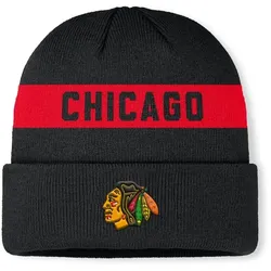 NHL Fanatics Cuffed Beanie – Wintermütze | Chicago Blackhawks