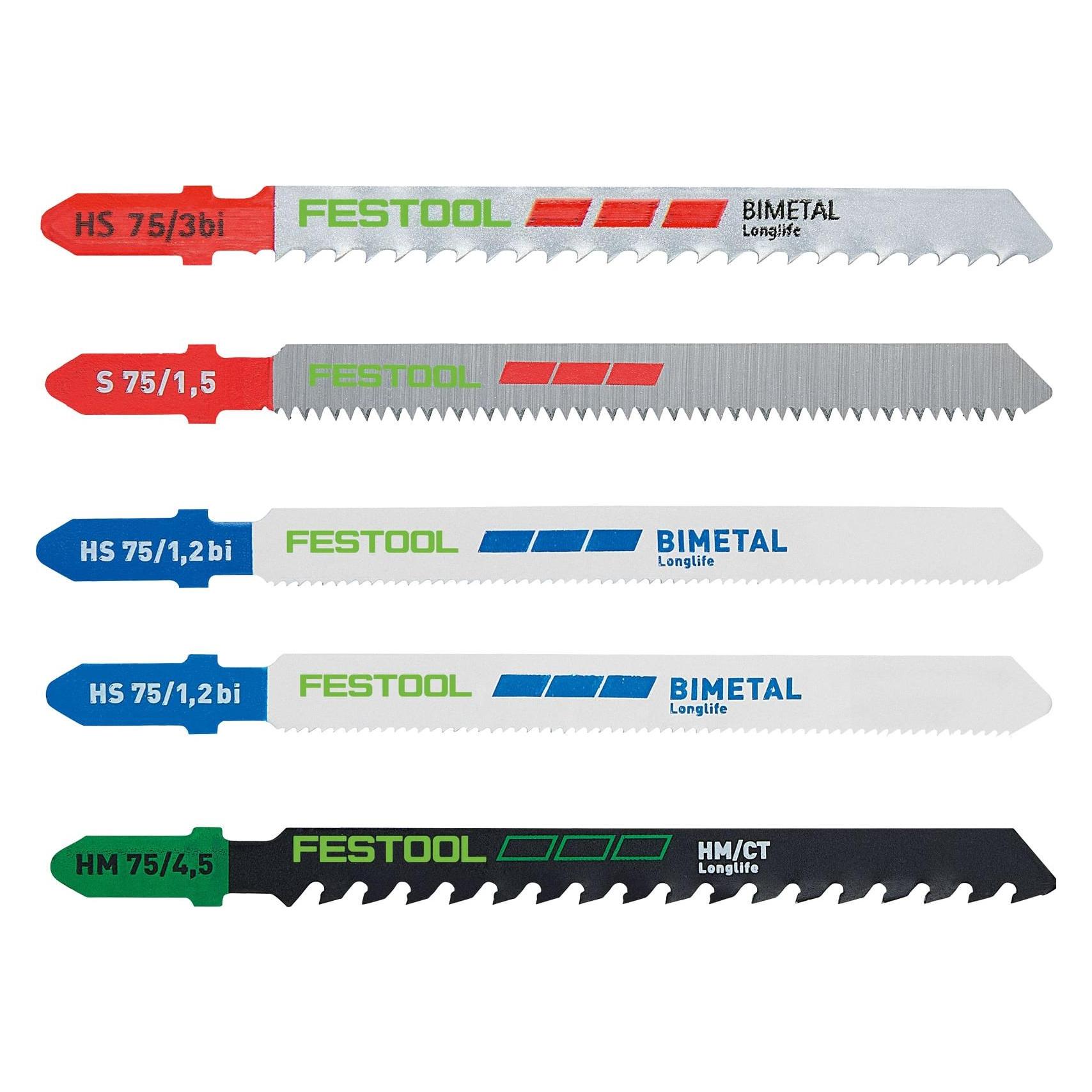 Festool Stichsägeblatt-Set STS-Sort/21 P/M/B (578072)
