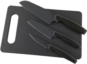 Oster Slice Craft 3 Piece SS Nonstick - Black