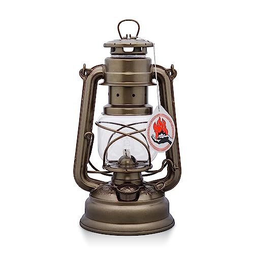 Feuerhand Stormlantaarn Baby Special 276 Oillamp - Brons - H x B x D: 26,5 x 13,5 x 15 cm