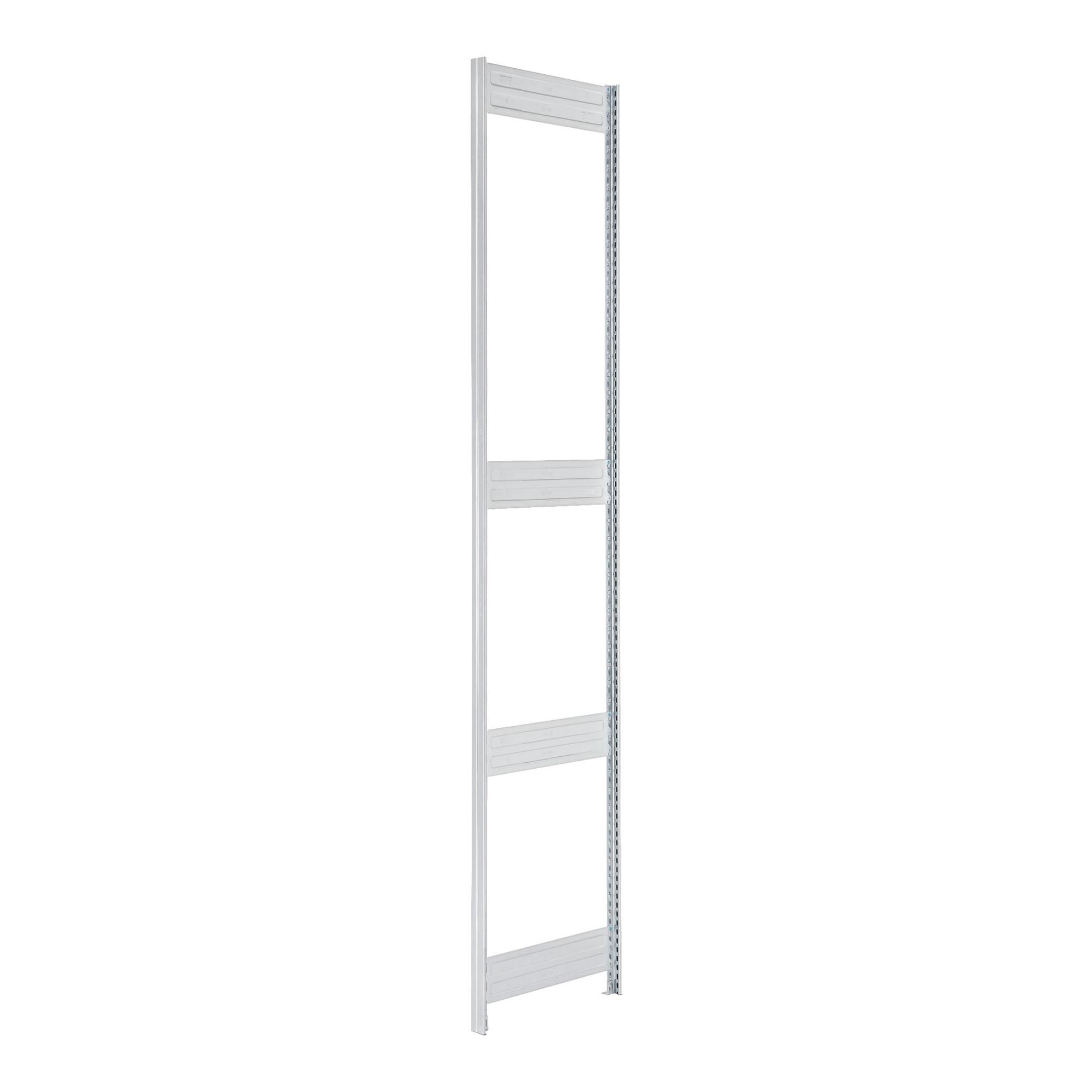 Bito Fachbodenregal-Stützrahmen-Set PA-Niet H2000xT624 mm, unmontiert verzinkt (C1200-0009)
