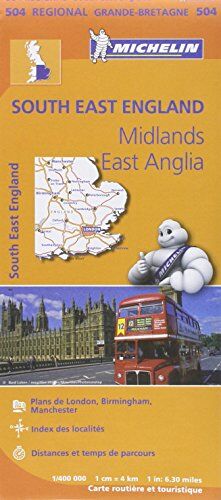 Michelin - 504 South East England, Midlands, East Anglia - Preis vom 09.10.2026 07:28:09 h