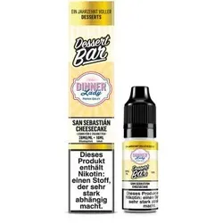 Dinner Lady Bar San Sebastian Cheesecake NicSalt Liquid 10ml / 20mg