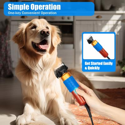 Happy Pet Pantry Professional Pet & Wool Grooming Electric Shear With Mahogany Handle multi