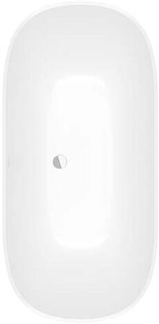 Villeroy und Boch Antheus Badewanne Q155ANH7F400VRW 155 x 75 cm, freistehend, stone white
