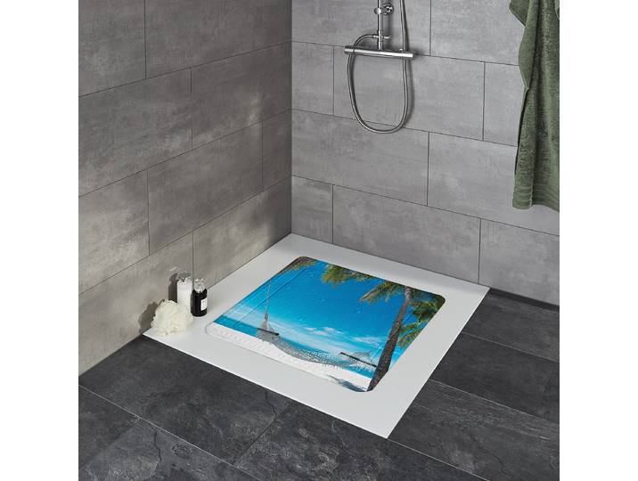 Duscheinlage Bahamas 55 x 0 x 55cm Multicolor