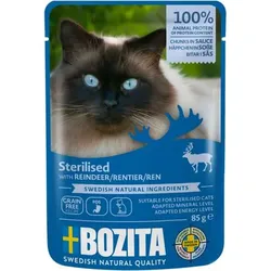 Bozita Sterilised Häppchen in Sauce Rentier | 12x 85g