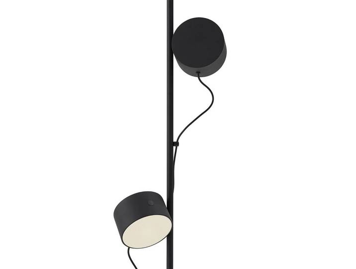 Post Stehleuchte Black - Muuto - Wohnzimmer - Metall