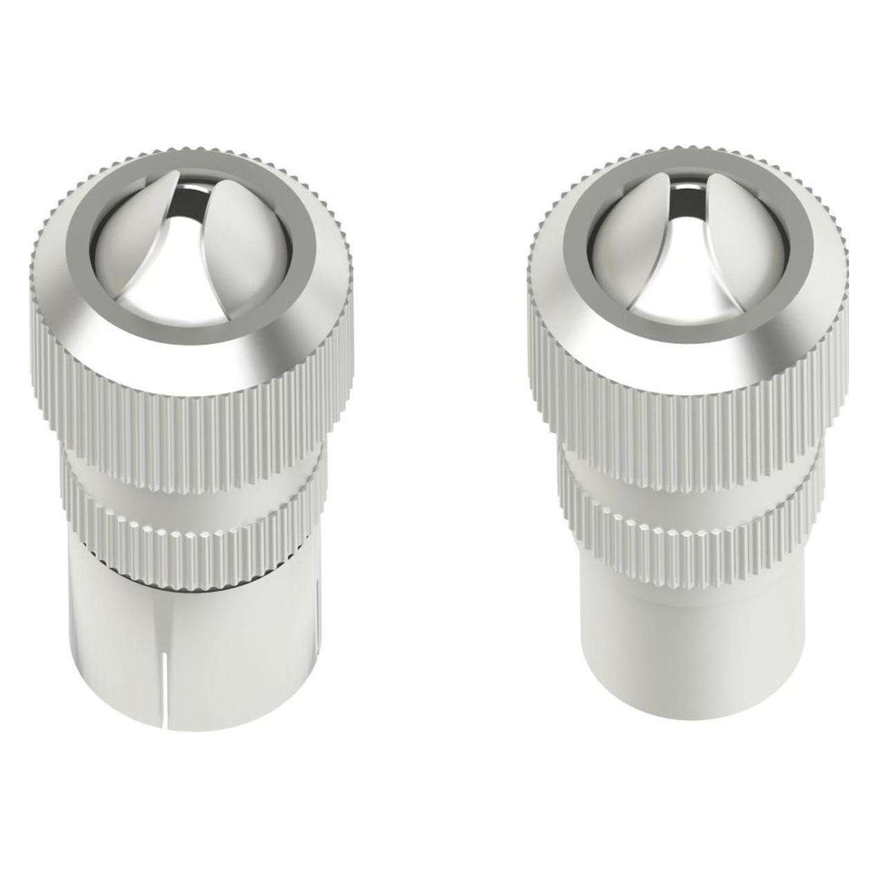 Hama Koax-Set, Metall, Stecker/Kupplung, schraubbar (Stecker und Verbinder) (00205211)