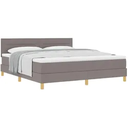 vidaXL, Boxspringbett, Qutenetta (Linien-Design) (180 x 200 cm)