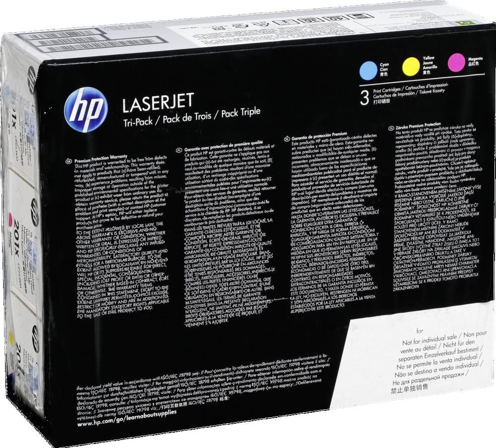 HP Toner CF 253 XM CMY nr 201 X