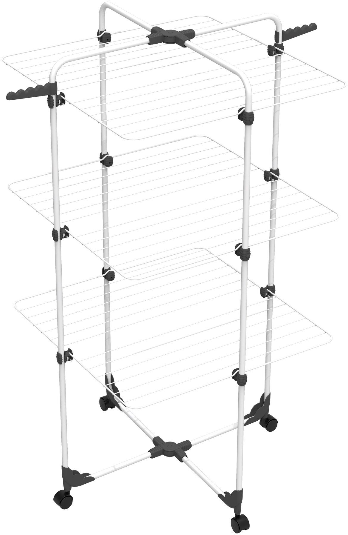 Stendibiancheria Vileda 174122 Modular 3 Bianco e Grigio