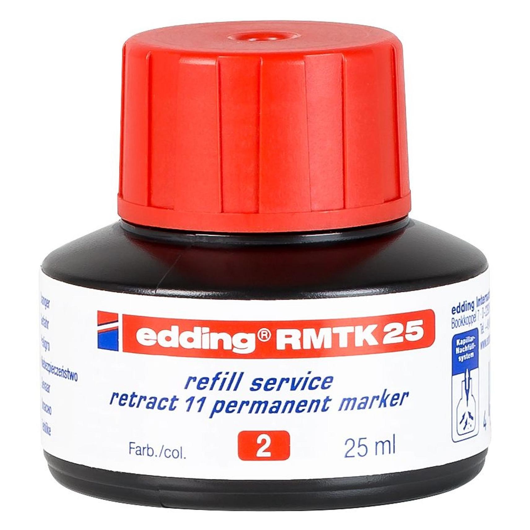 Edding Nachfülltusche Retract rot (1x) (rmtk25-002)