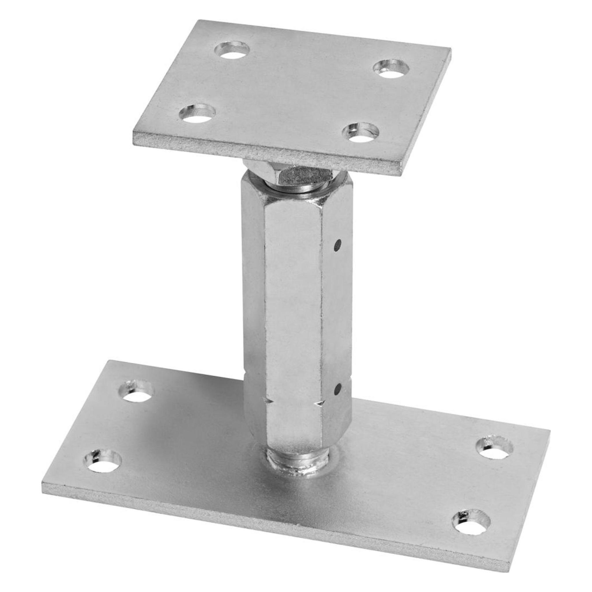 Magni GH Baubeschläge Stützenfuss Typ P höhenverst. 80x70x5,0mm (Stützenfuss) (4019346501221)