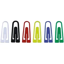 Alco Briefklammer Plastik 26mm sortiert 1000 Stück