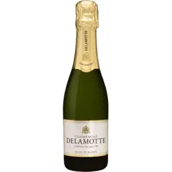 Halbe Flasche - Champagner Delamotte - Blanc De Blancs -  Mit Etui - 0.375L