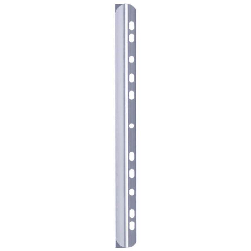 DURABLE 50 Klemmschienen mit Abheftleiste transparent DIN A4 60 Blatt