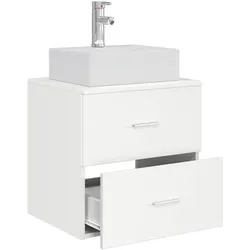 vidaXL, Waschtischkonsole, Waschbecken Unterschrank