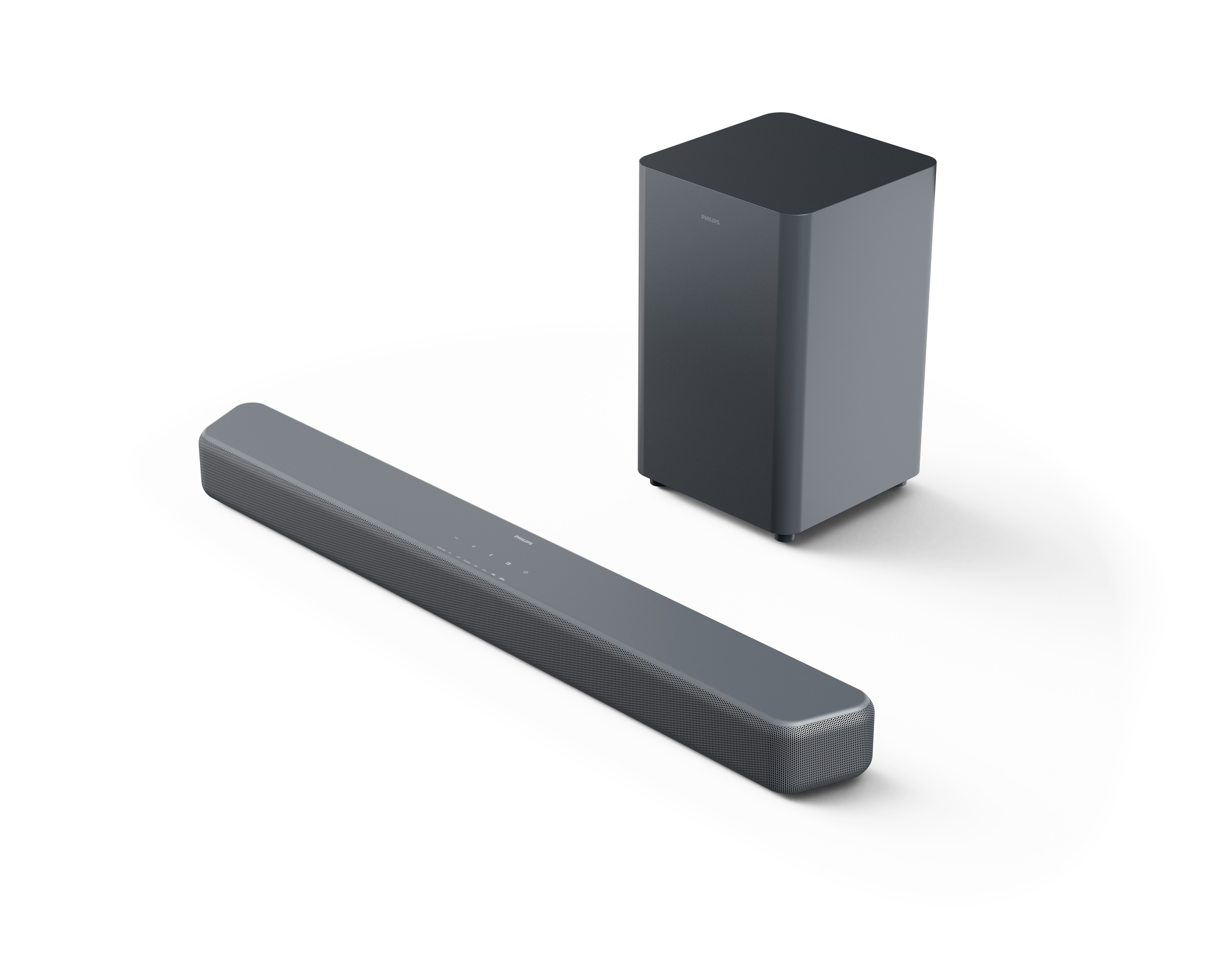 Philips TAB5601/10 Soundbar mit Subwoofer 45W grau