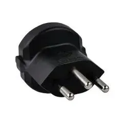 Kabelmeister SKA-6002PS Kabeladapter Swiss mains plug type J Schwarz